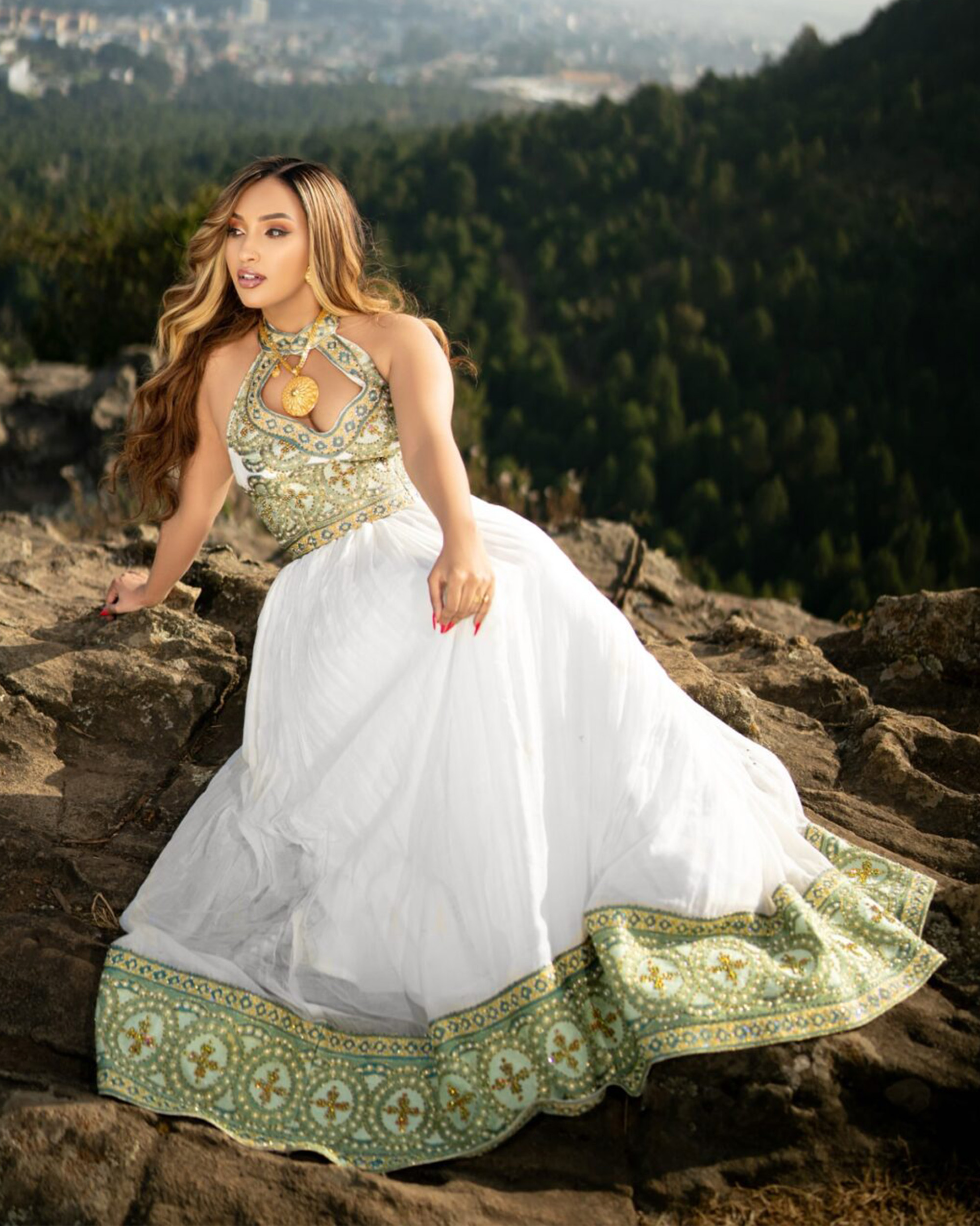 Stylish Habesha Kemis - modern Design