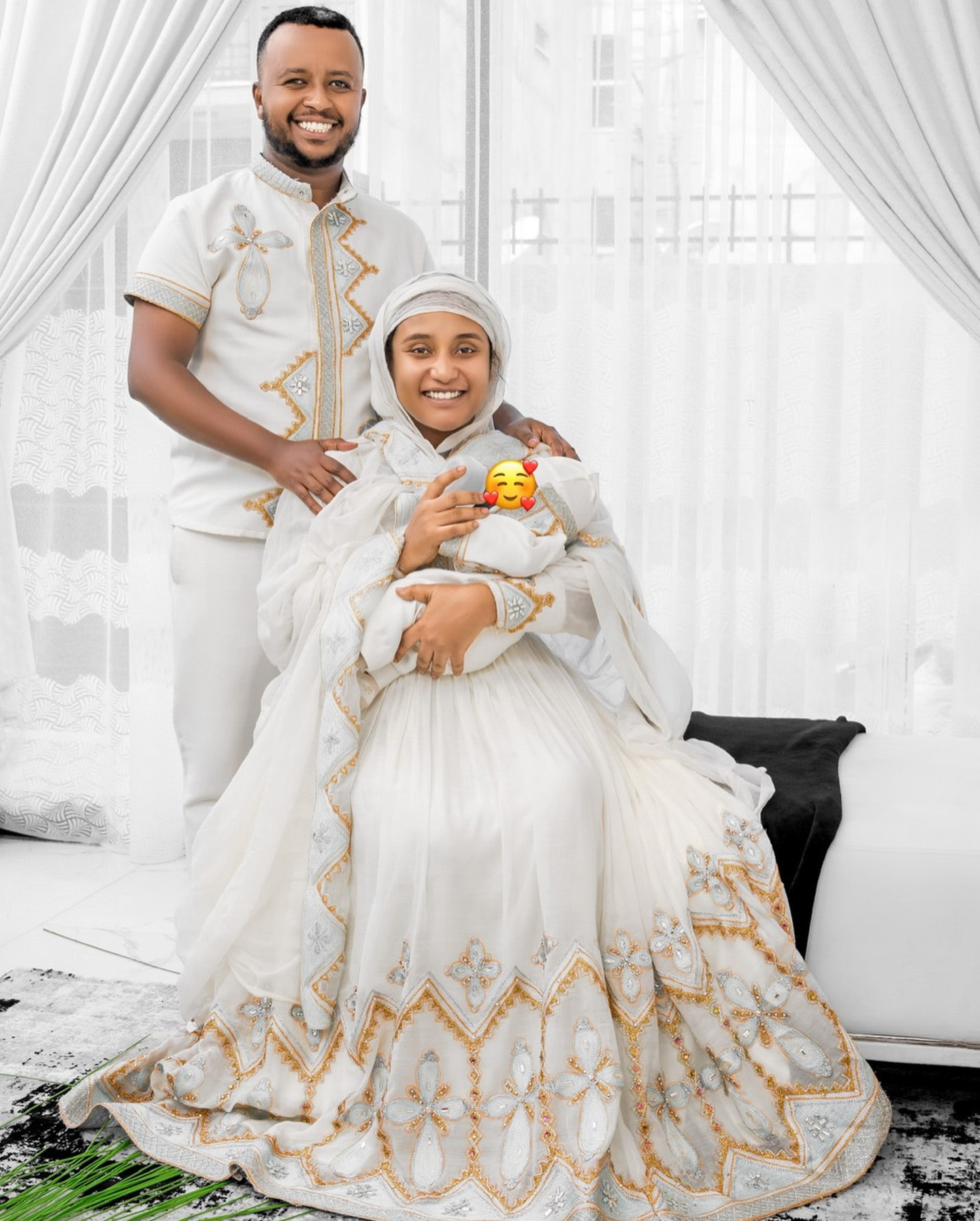 Family Habesha Outfit – Matching Cultural Clothing Set