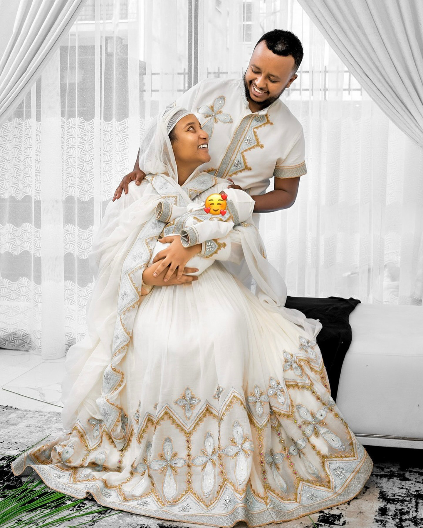 Family Habesha Outfit – Matching Cultural Clothing Set - Image 2