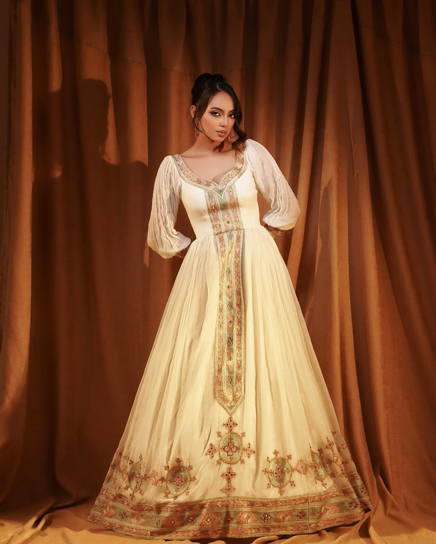 Classic Habesha Kemis - Woraji Kemis - Image 3