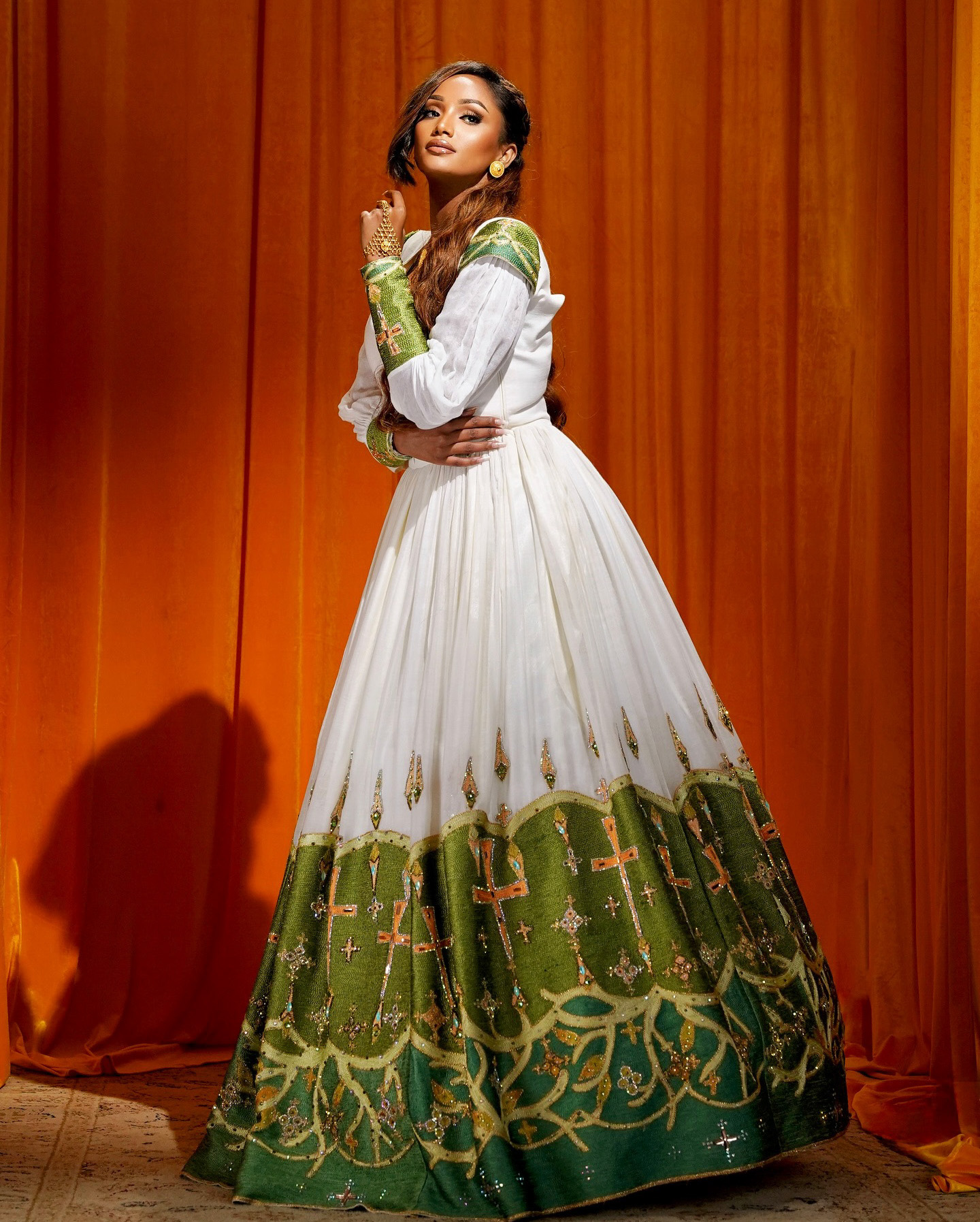 Emerald Heritage dress