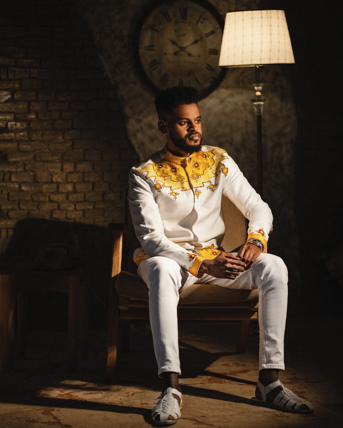 Stylish Traditional Men’s Habesha suit – Handmade Ethiopian Cotton