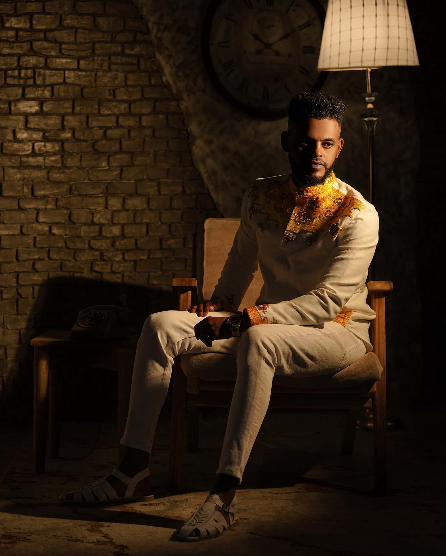 Stylish Traditional Men’s Habesha suit – Handmade Ethiopian Cotton - Image 2