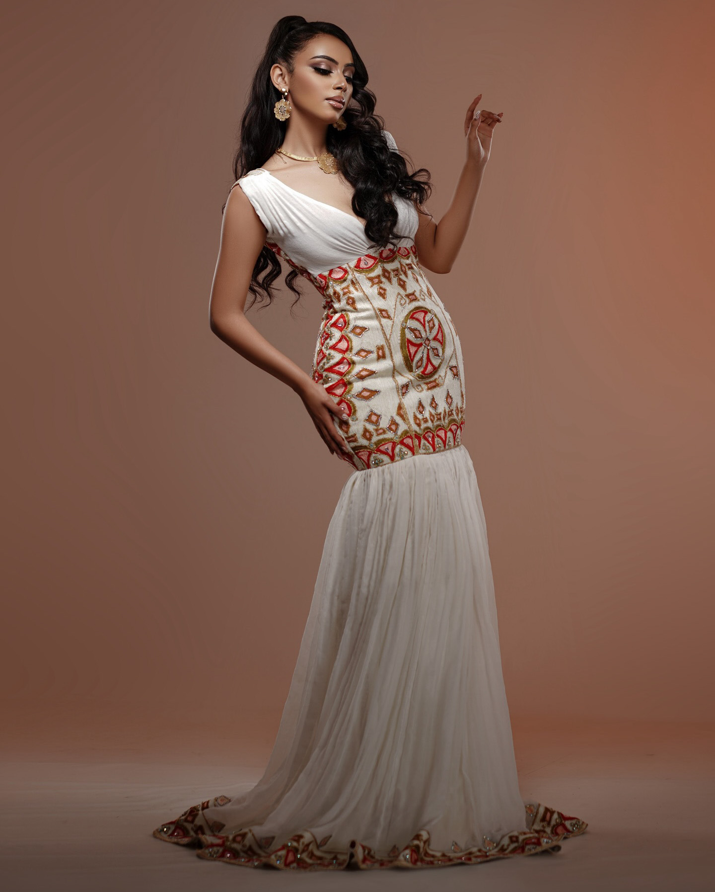 Ruby Queen Habesha dress