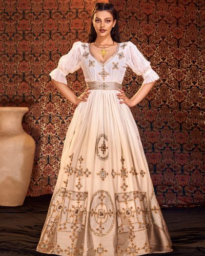 Ivory Heritage - Habesha Dress