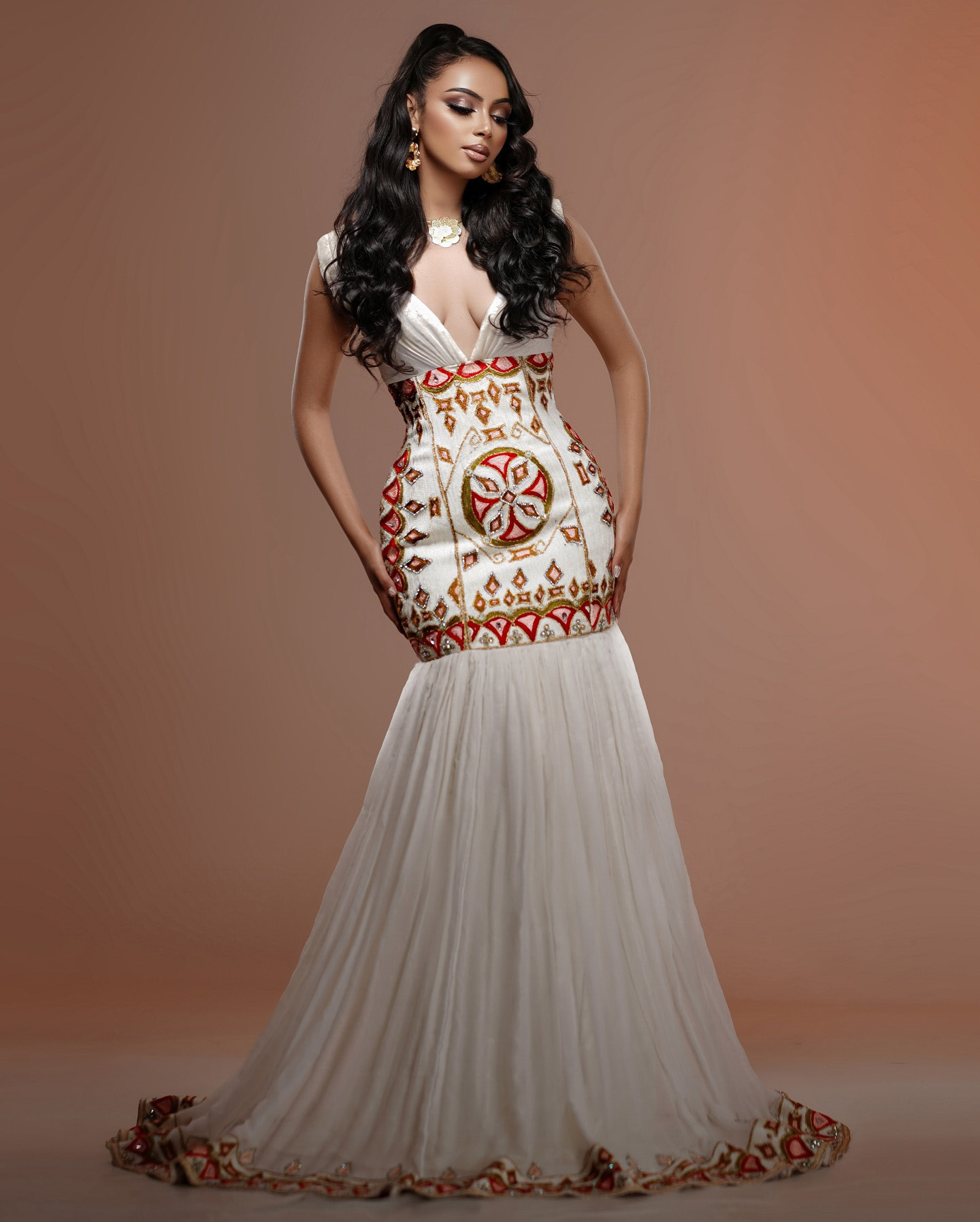 Ruby Queen Habesha dress - Image 3