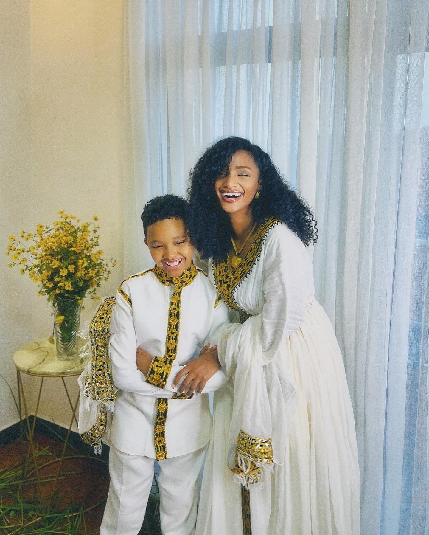 Golden Grace Habesha dress Clone - Image 2